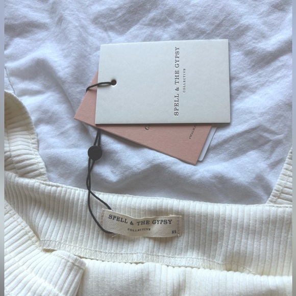 Spell & the Gypsy Collective Mazzy Ribbed top - Picture 4 of 12